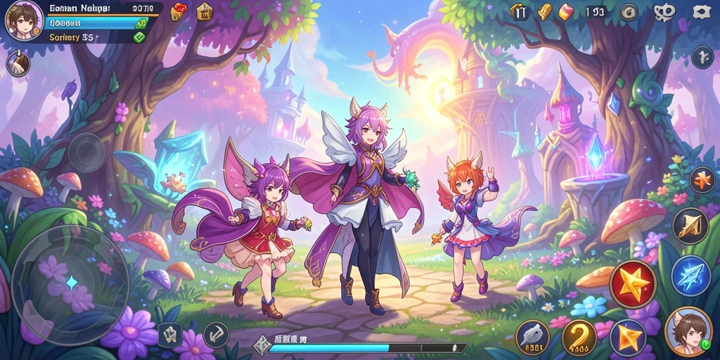 Interaksi multiplayer yang seru dan penuh semangat kompetisi.