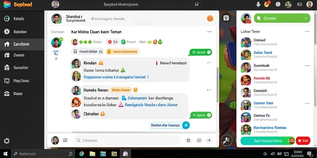 Screenshot dari mode permainan seru di VO777.